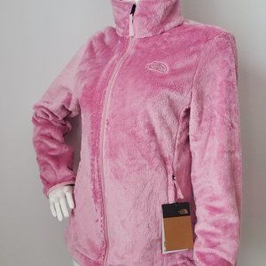The North Face Pink Fuzzy Full-Zip Jacket